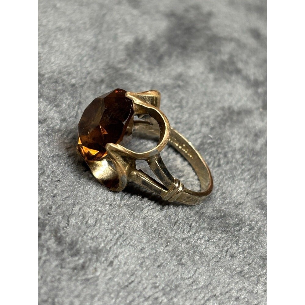Vintage Cocktail Ring 10K Gold Filled Clark & Coombs Fine Jewelry Size 5.75